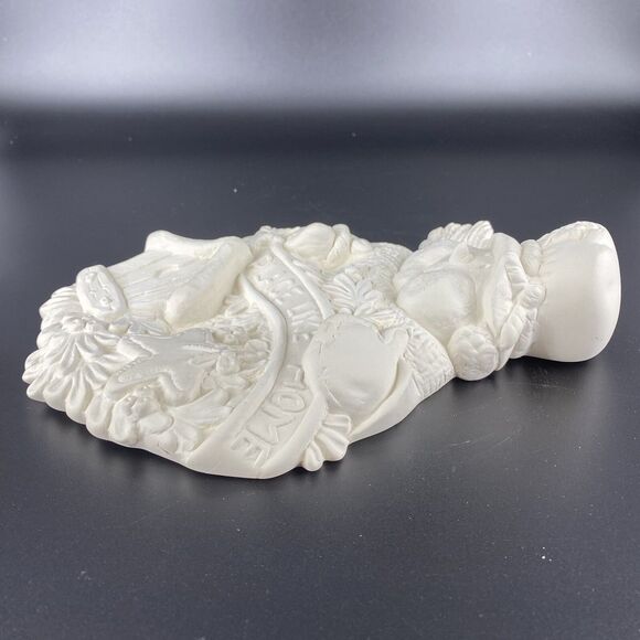 Ready to Paint Ceramic Snowman with Scene 10” SNOW PLACE LIKE HOME Christmas - Picture 6 of 10